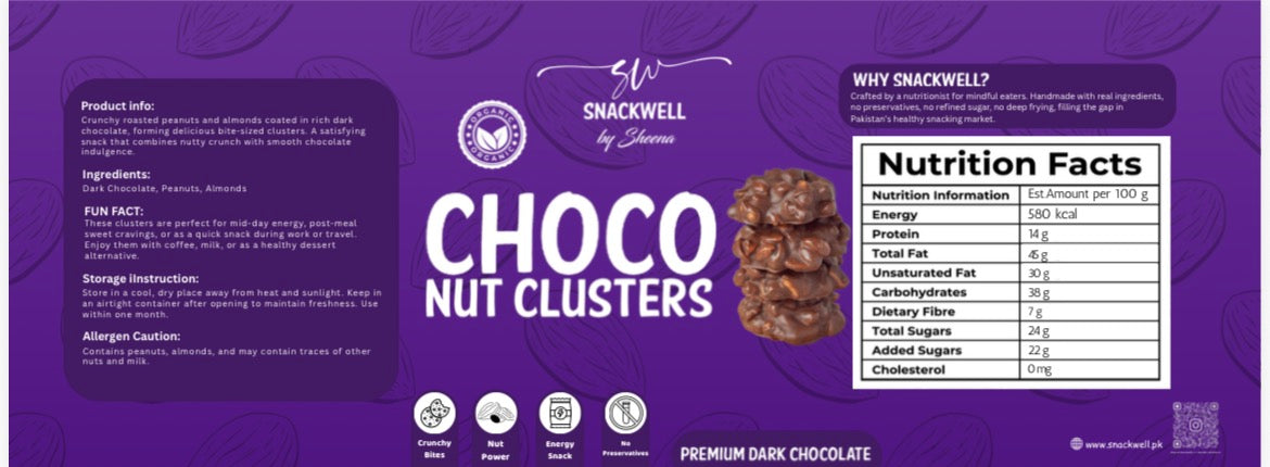 Choco Nut Clusters
