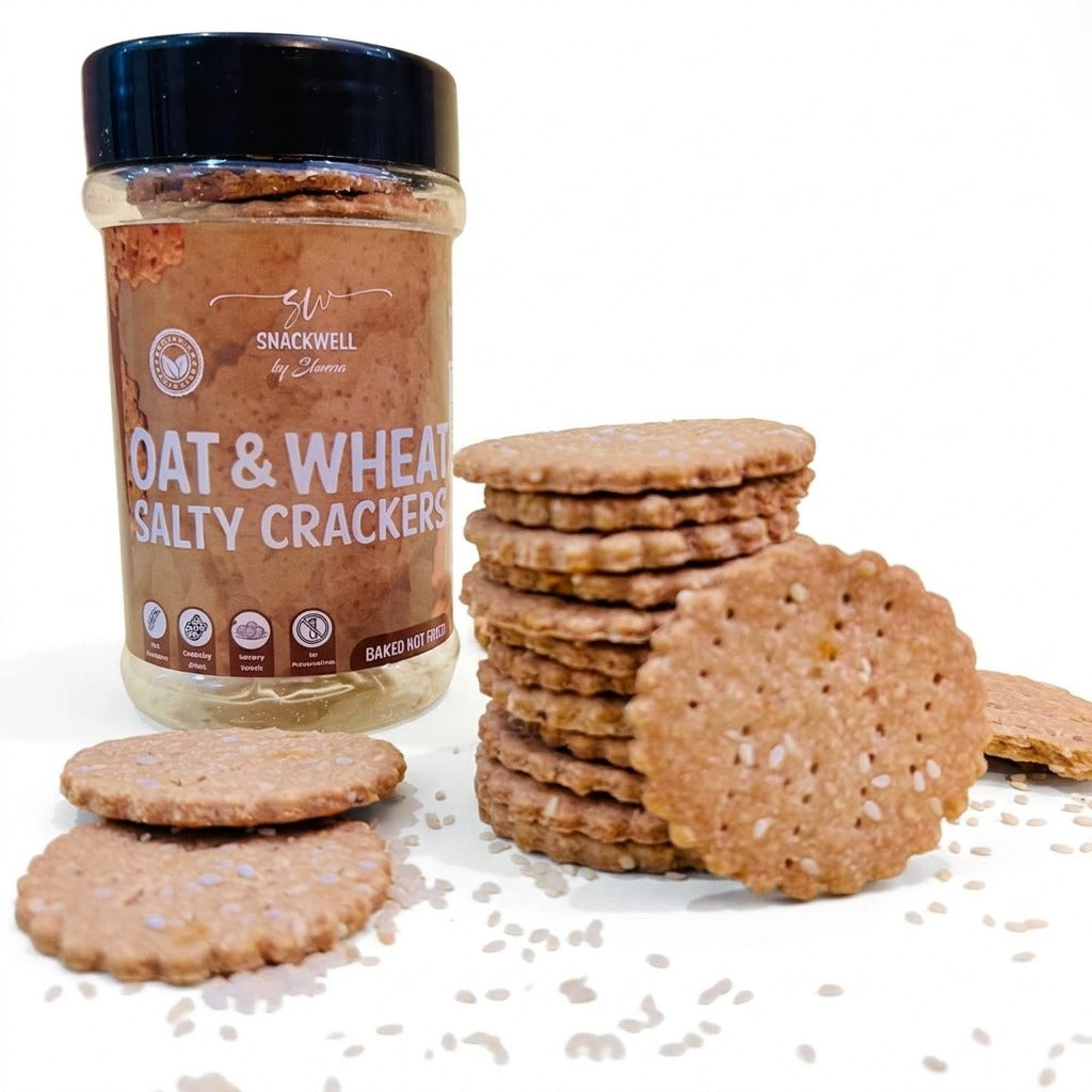 Oat & Wheat Salty Crackers