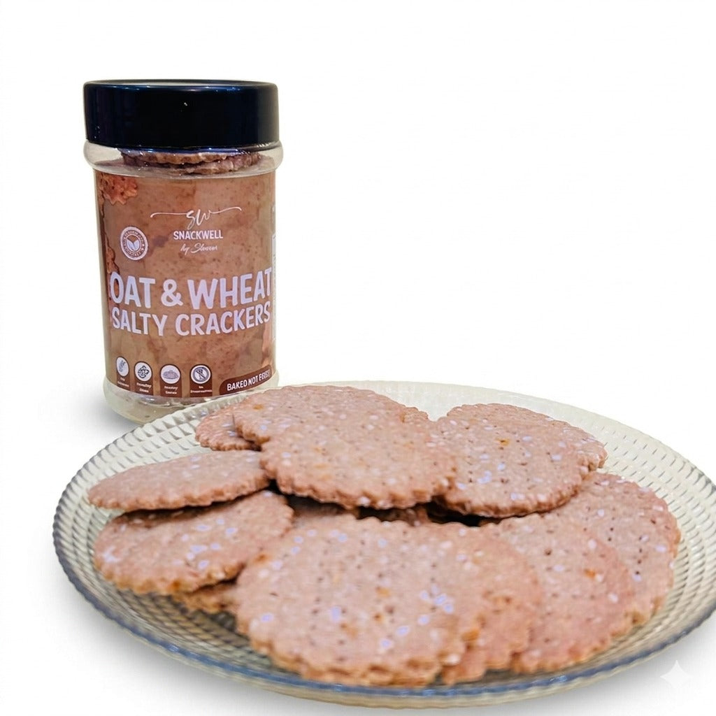 Oat & Wheat Salty Crackers