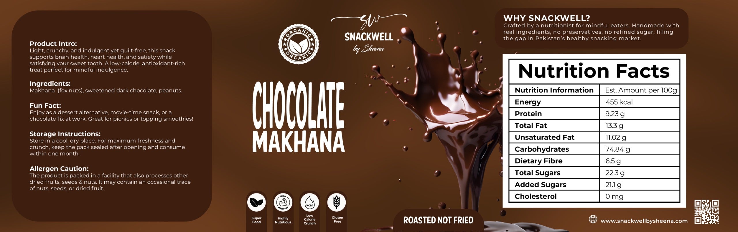 Chocolate Makhana